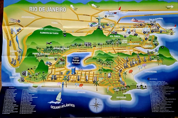 025-Карта Рио-де-Жанейро